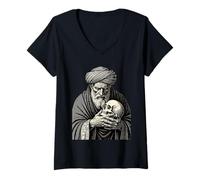 Donna Beyrevra Custode dei volti dimenticati Maglietta con Collo a V