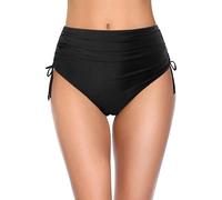Donna Bikini Slip Elastico Morbido Vita Bassa Costumi Da Bagno Controllo Pancia Classico Brasiliana Swimsuit Perizoma Triangolo Piscina Mare Pantaloni Da Bagno Surf Ruched Sexy Spiaggia Costume Nuoto