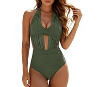Donna Bikini Trasparente Bikini Pantaloncini 2 Comode Gonnellino Scollato Stomizzati Bassa Regolabile Musulmane Preformato Minimal Mano O Mutandina Francesi Ridottissimi Marroni Rashguard