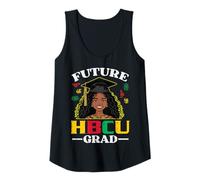 Donna Black History Girl Future HBCU Grad Ragazze Africane Bambini Donne Canotta