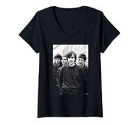 Donna Bluetones Si aspetta di Volare Mark Morris Band Andy Willsher Maglietta con Collo a V