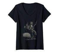 Donna Bob Marley Catch A Fire - Maglietta per chitarra Maglietta con Collo a V