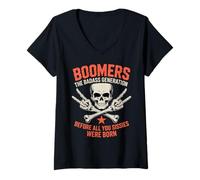 Donna Boomers La generazione tosta prima che Sissie nascessero cool Maglietta con Collo a V