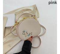 Donna Borsa a Spalla PU Ecopelle Fiore Ricamato Tracolla Moda