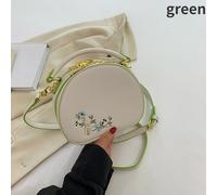 Donna Borsa a Spalla PU Ecopelle Fiore Ricamato Tracolla Moda