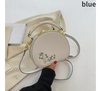 Donna Borsa a Spalla PU Ecopelle Fiore Ricamato Tracolla Moda
