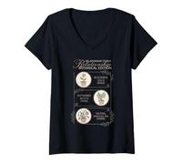 Donna Botanical Cursed Relationship Status Plant Lover Humor Tee Maglietta con Collo a V