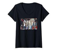 Donna Boy Band Backstreet Boys agli MTV Awards 2000 Maglietta con Collo a V
