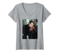 Donna Brian Wilson The Beach Boys Pet Suona Michael Grecco Maglietta con Collo a V