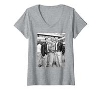 Donna Bros Luke Matt Goss Craig Logan Brosmania Gruppo Pop 1988 Maglietta con Collo a V