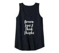Donna Brown Eyes And Thick Thighs Canotta