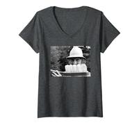 Donna Bruce Forsyth Gioca Le tue Carte a Destra Strictly Come Dancing Maglietta con Collo a V