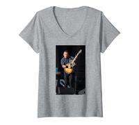 Donna Bruce Springsteen Il Capo a Londra 2013 di Andy Willsher Maglietta con Collo a V