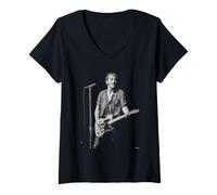 Donna Bruce Springsteen The River Tour dal Vivo di David Corio Maglietta con Collo a V