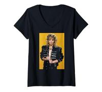 Donna Bucks Fizz Cheryl Baker Che Ti Fa Una Mente 1992 Maglietta con Collo a V