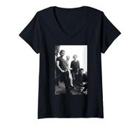 Donna Bush Razorblade Valigia Era Gavin Rossdale di Andy Willsher Maglietta con Collo a V