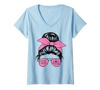 Donna Calcio Mamma Must Haves Womens Madre Giorno in Il Mio Calcio Mamma Era Maglietta con Collo a V