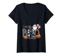 Donna Camicia Boujee Ghost I Put The Boo in Boujee Divertente e Carina Maglietta con Collo a V