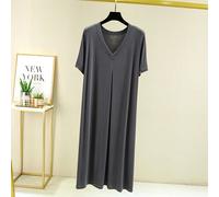 Donna Camicia da Notte Sottoveste Pigiama Abito Biancheria Larga Comfort