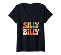 Donna Camicia Silly Billy Maglietta con Collo a V