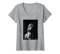 Donna Cantante Tina Turner Live Foreign Affair Tour 1990 Maglietta con Collo a V