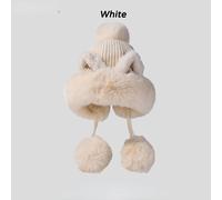 Donna Cappello Finta Pelliccia Maglia Berretto Paillettes Gatto Ear Sci Cossack