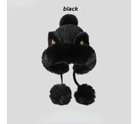 Donna Cappello Finta Pelliccia Maglia Berretto Paillettes Gatto Ear Sci Cossack