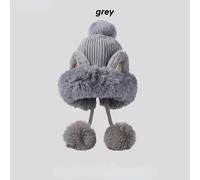 Donna Cappello Finta Pelliccia Maglia Berretto Paillettes Gatto Ear Sci Cossack