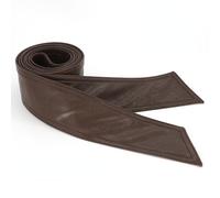 Donna Cappotto Girovita Cintura Trench Similpelle Piumino