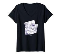 Donna Captain TSUBASA Il Gol dell’Addio (Scena famosa) Maglietta con Collo a V