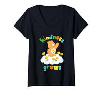 Donna Care Bears Kindness Grows Maglietta con Collo a V