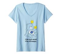 Donna Care Bears Not Mad Grumpy Maglietta con Collo a V