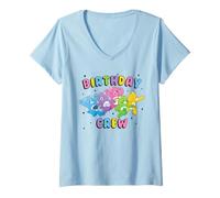 Donna Care Bears: Unlock The Magic Birthday Crew Cheer, Grumpy Maglietta con Collo a V