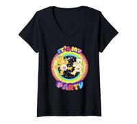 Donna Care Bears: Unlock The Magic It's My Party Maglietta con Collo a V