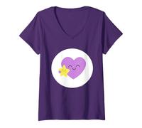 Donna Care Bears: Unlock The Magic Take Care Bear Belly Maglietta con Collo a V