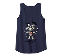 Donna Carino Bambola Voodoo Halloween Shirt I'm Always Thinking of You! Canotta