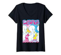 Donna Casper Spring Glow Repeat Maglietta con Collo a V