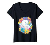 Donna Casper Spring Smile Glow Maglietta con Collo a V