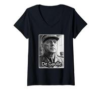 Donna Charles de Gaulle Maglietta con Collo a V