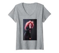 Donna Cher Love Hurts Tour Wembley Arena 1992 Maglietta con Collo a V