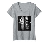 Donna Cheryl Baker e Shelly Preston Bucks Fizz Live 1989 Maglietta con Collo a V