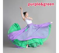 Donna Chiffon Spagnolo Flamenco Danza Moderno Stanza da Ballo Costume