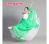 Donna Chiffon Spagnolo Flamenco Danza Moderno Stanza da Ballo Costume