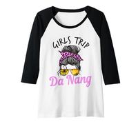 Donna Chignon per Capelli da Ragazza in Coordinato da Nang Maglia con Maniche Raglan