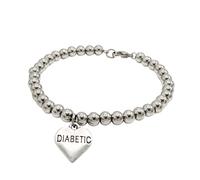 Donna Ciondolo Bracciale Id Medico Diabetes Epilepsy Mentale Salute UK Bolla