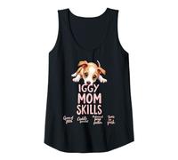Donna Citazione umoristica divertente di Iggy Mom Dog Italian Greyhound Canotta