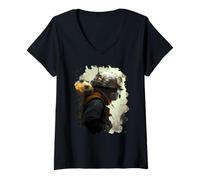 Donna Città apocalittica, L'Ultimo Uomo Maglietta con Collo a V