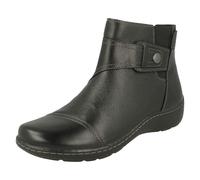 Donna Clarks Cinturino Dettagliato Stivali Caviglia - Cora Tropicale