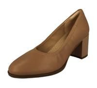 Donna Clarks Freva55 Tribunale Slip On Blocco Décolleté con Tacco