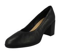 Donna Clarks Freva55 Tribunale Slip On Blocco Décolleté con Tacco